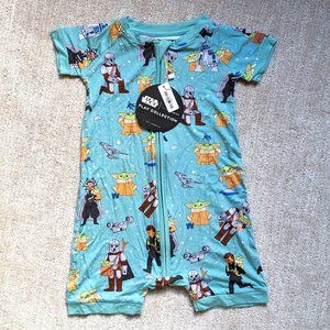 Little Sleepies Star Wars Grogu™ & Friends - Shortie - 3T - NWT